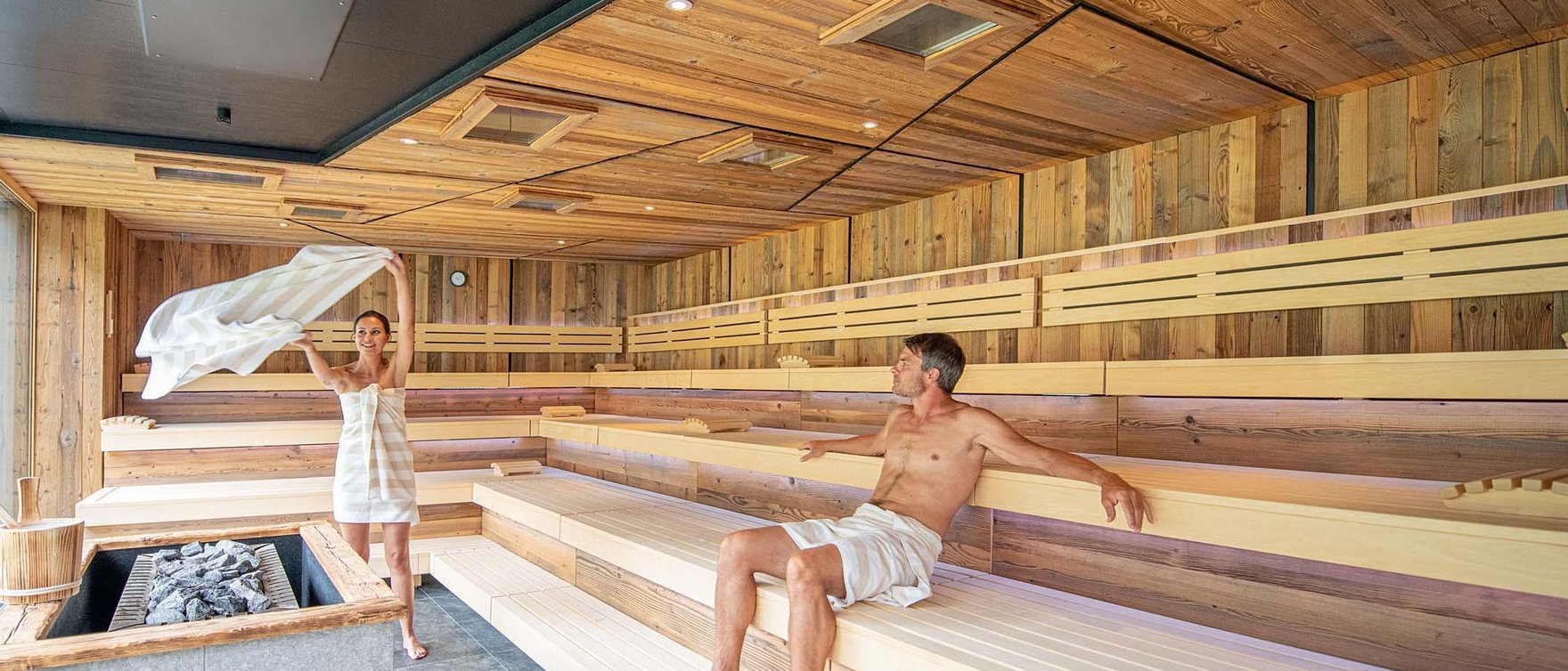 Sauna für zwei: romantische Stunden garantiert