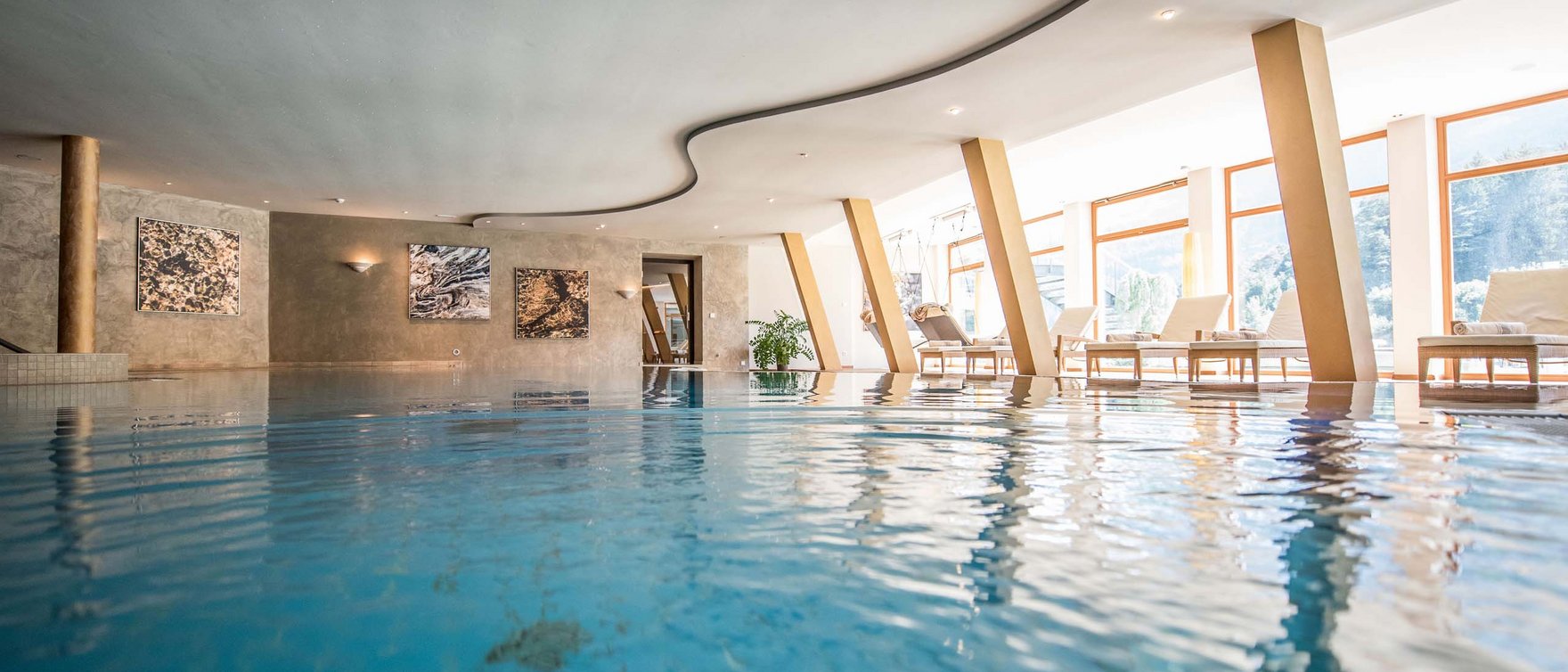 Wellness in Alto Adige: le piscine del Kronblick